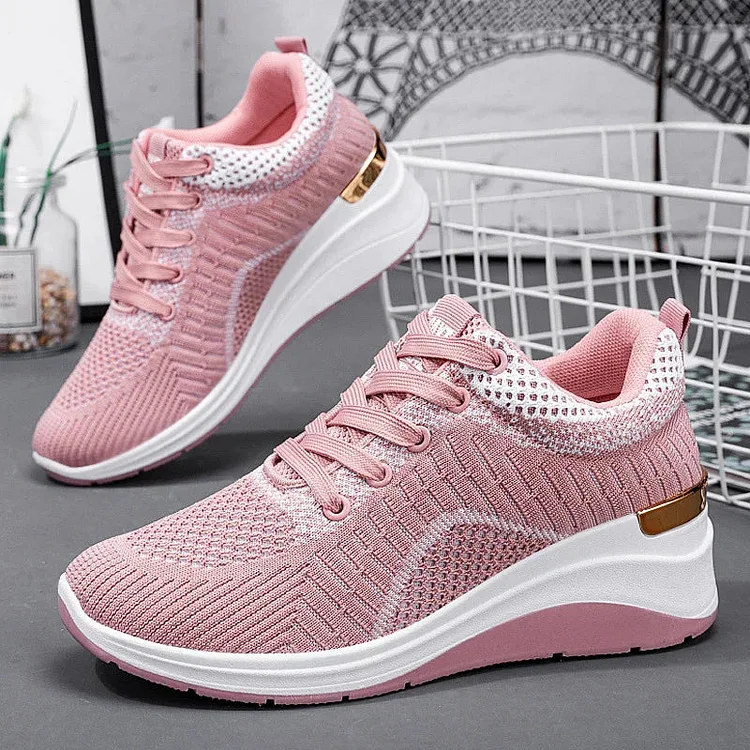 Comfort Lift Wedge Sneakers