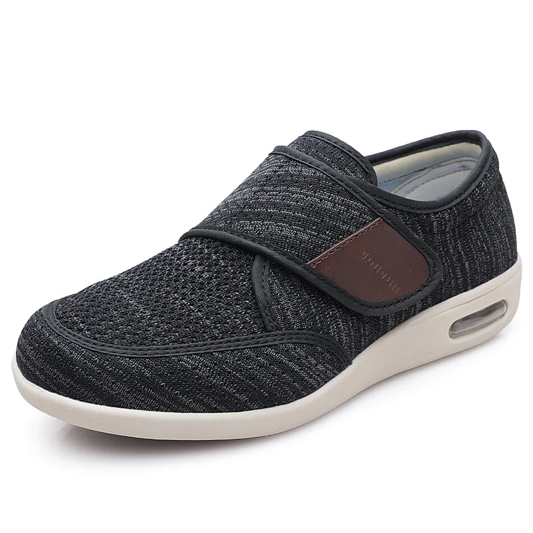 Orthopedic Wide Fit Walking Shoes for Swollen Feet and Diabetic Comfort
