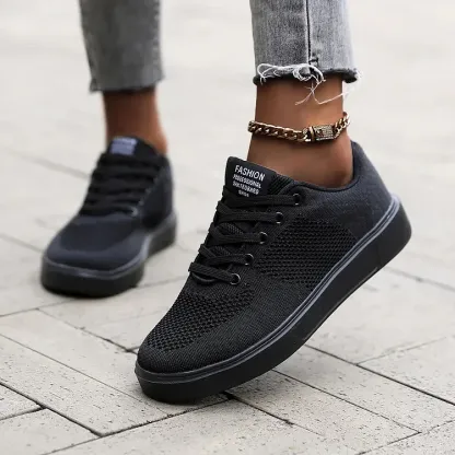 Unisex Breathable Mesh Slip-On Sneakers