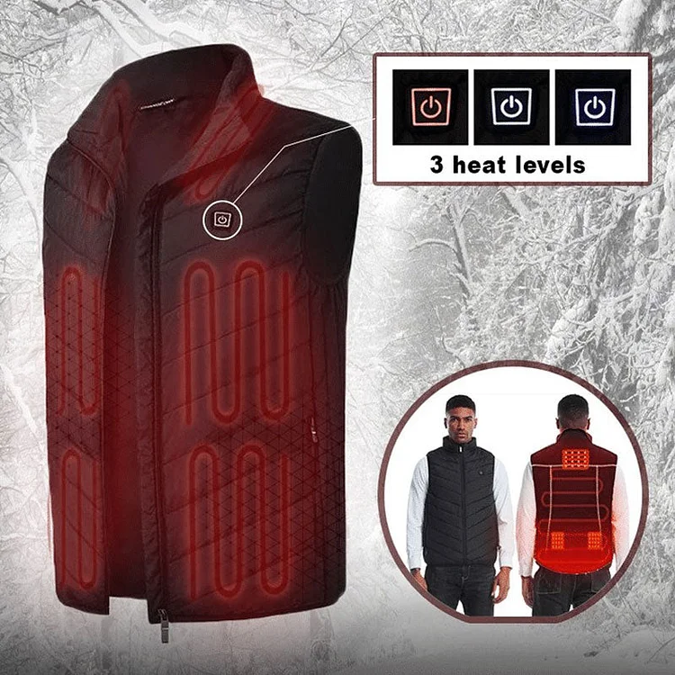 HeatVest Unisex Warming Heated Vest Jacket