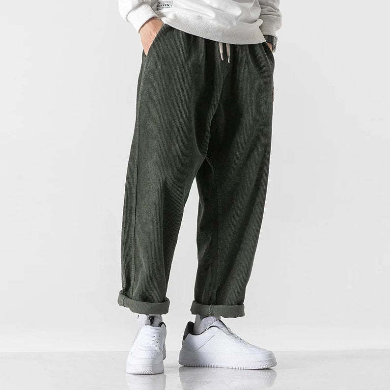 Corduroy Jogger Pants