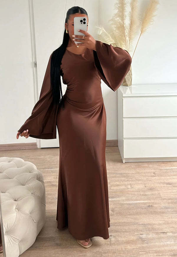 Long Sleeve Slouchy Dress