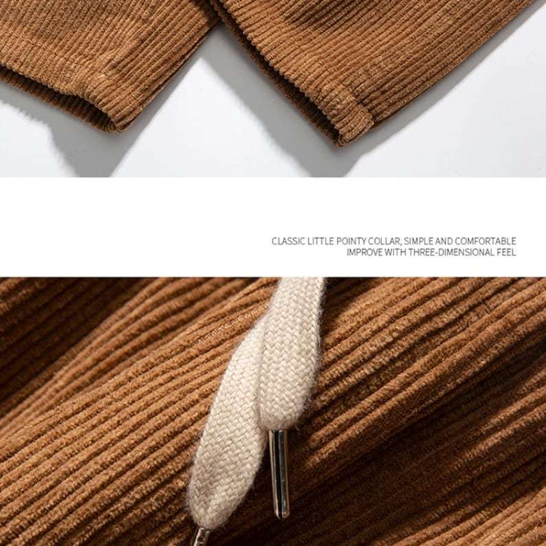 Corduroy Jogger Pants