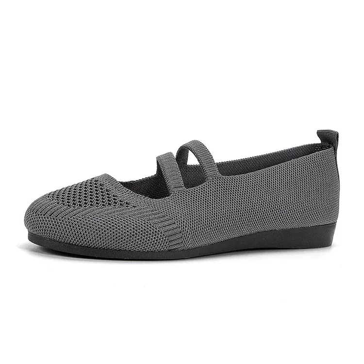 Mesh Ballet Flats for Women