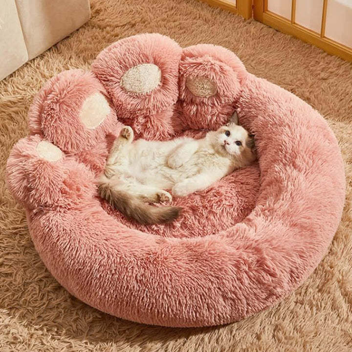 Calming Bear Paw Bed for Pets-gladdween