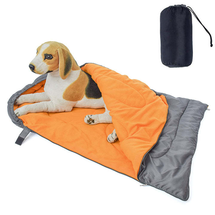 Dog Sleeping Bag Waterproof Warm Packable Dog Bed with Storage Bag 
