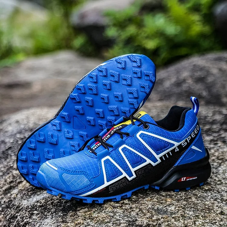 Men's Outdoor sports Breathable mesh anti-skid travel shoes