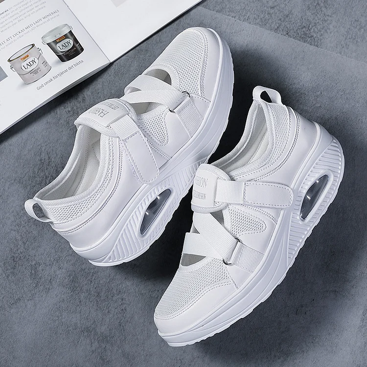 Women Orthopedic Shoes, Wide Adjusting Soft Comfortable Diabetic Walking Shoes