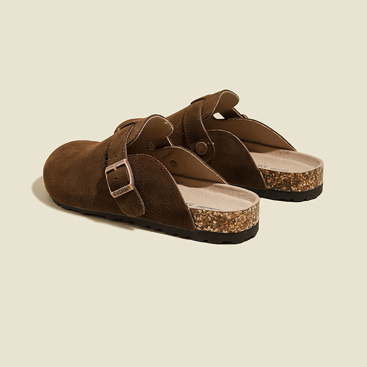 100% Vegan Suede Clogs