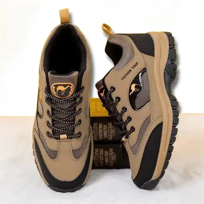 Orthopedic Men Shoes Comfortable Breathable Thick Sole Casual Shoes