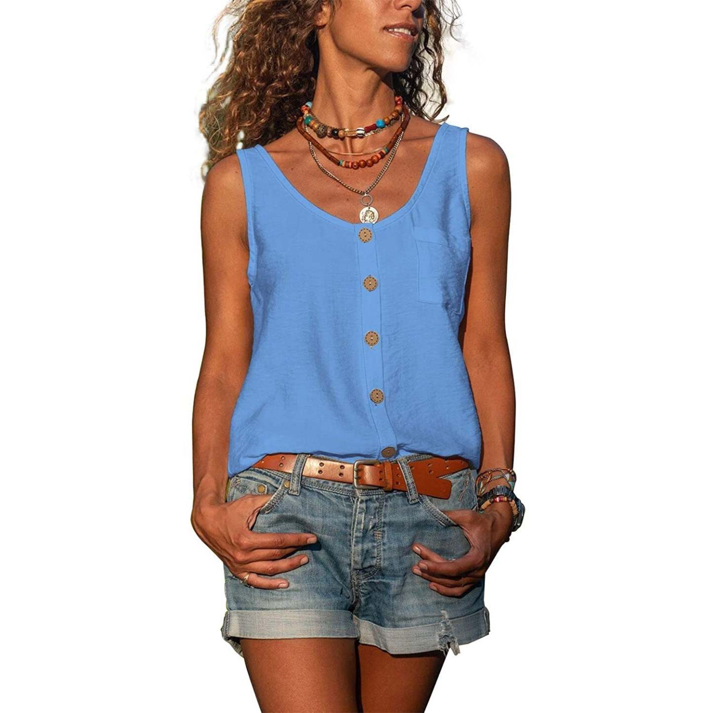 Ibiza Fashion Elegant Women's Tank Top