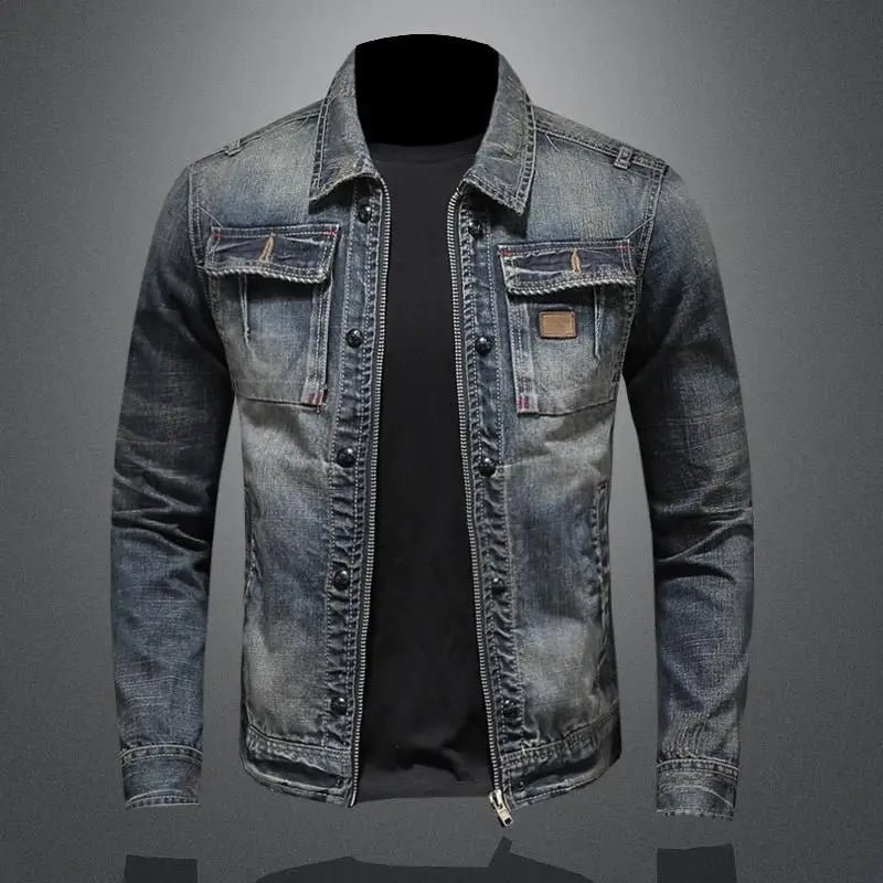 Retro denim jacket for a vintage style