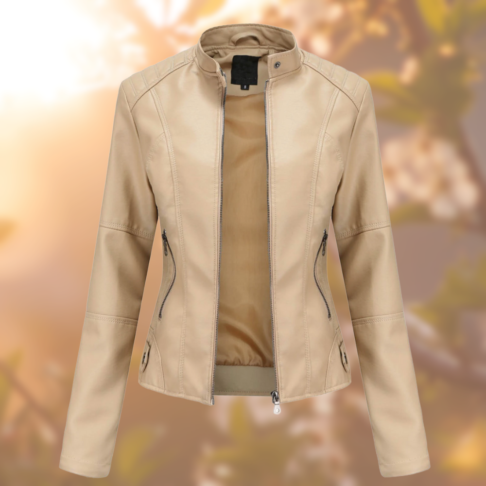Meja - Elegant Leather Jacket
