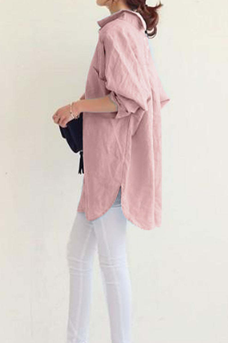Oversized linen shirt