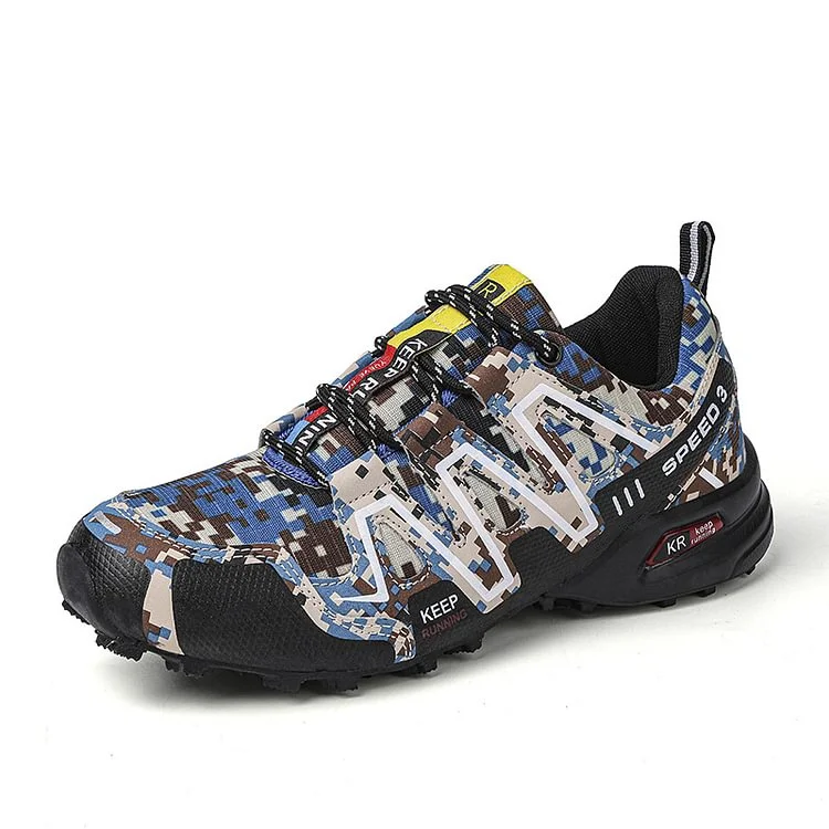 Men's Outdoor sports Breathable mesh anti-skid travel shoes