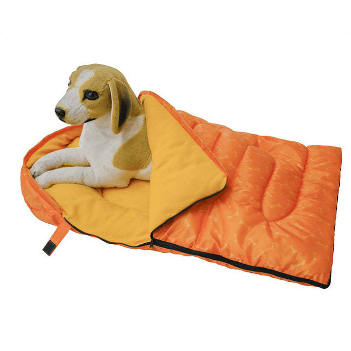 Dog Sleeping Bag Waterproof Warm Packable Dog Bed with Storage Bag 