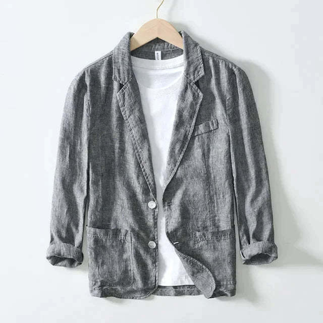Harlow - Casual linen blazer