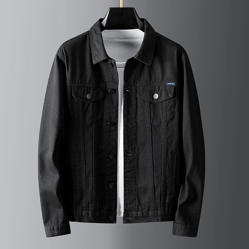 Casual Cargo Denim Jacket