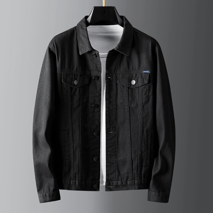 Casual Cargo Denim Jacket