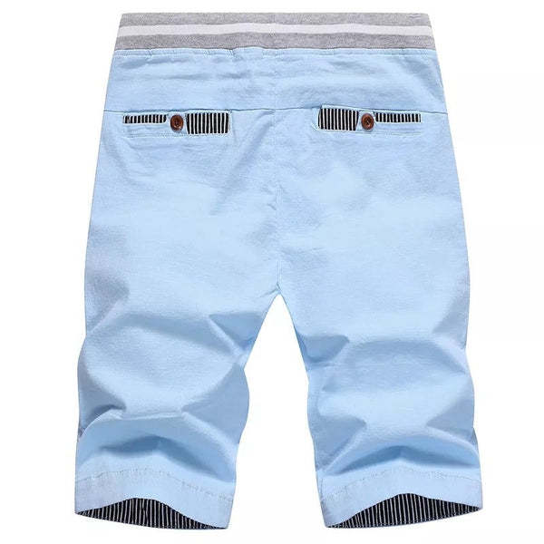 Men's Cotton Casual Quarter Pants