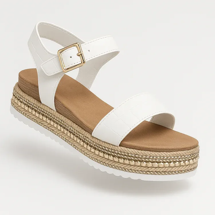 Women’s Orthopedic Platform Strap Sandals