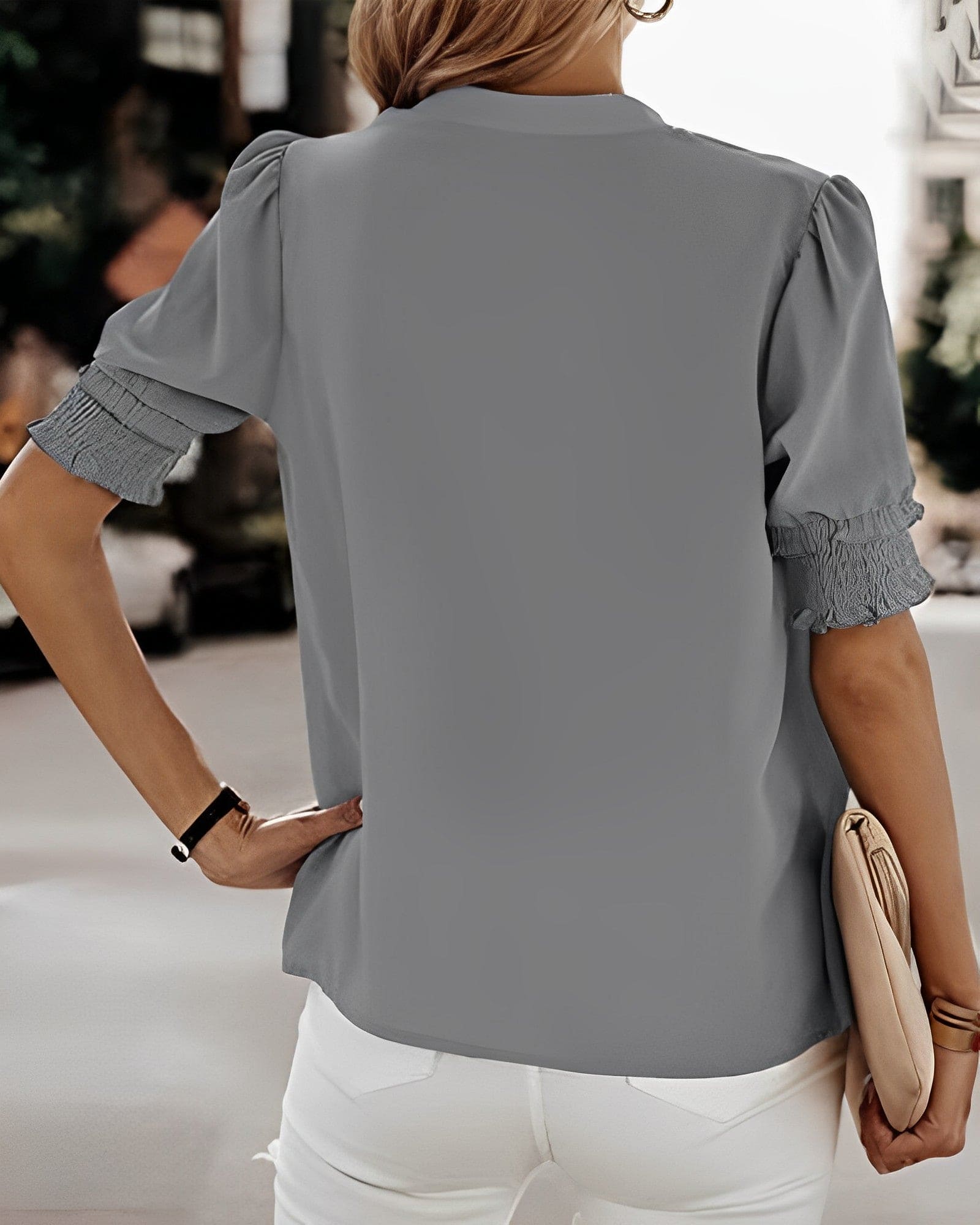Flora V-Neck Blouse