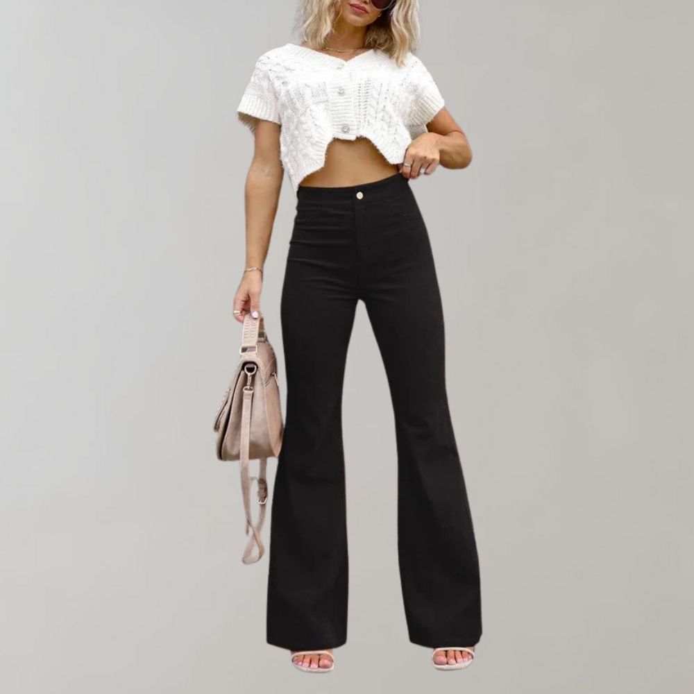 Noemi - Corduroy Flared Pants