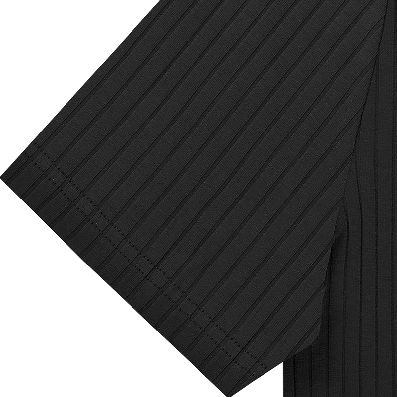 Men's Solid Striped Lapel Short Sleeve Shirt