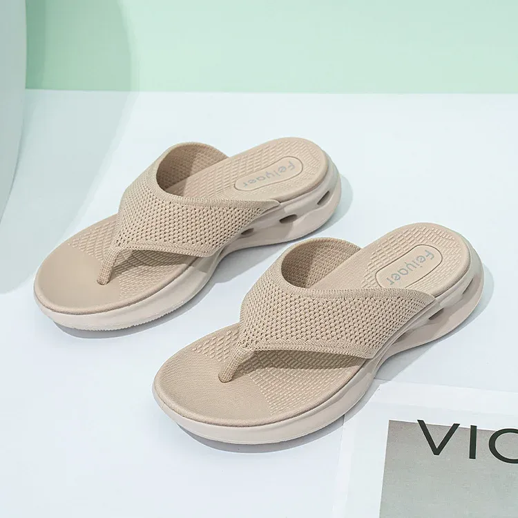 Women's Thick Bottom Beach Sandals Slippers Non-slip Wear-resistant