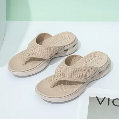 Women's Thick Bottom Beach Sandals Slippers Non-slip Wear-resistant