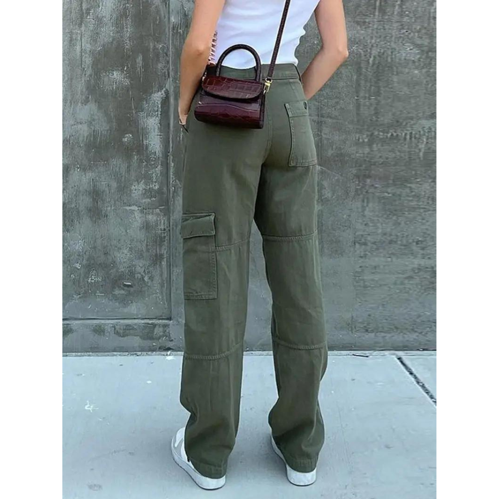 Ingrid - Cargo Pants - Casual - High-Quality Cotton - Perfect for Everyday Wear