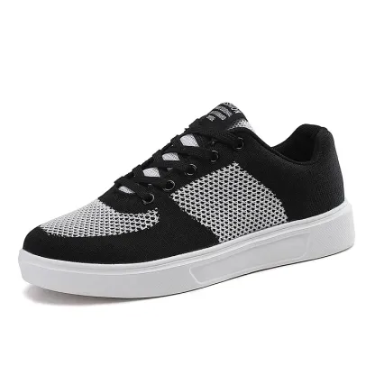 Unisex Breathable Mesh Slip-On Sneakers