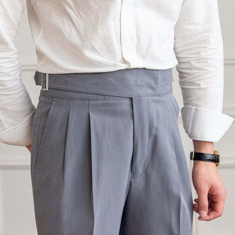 Classic Buckle Pants