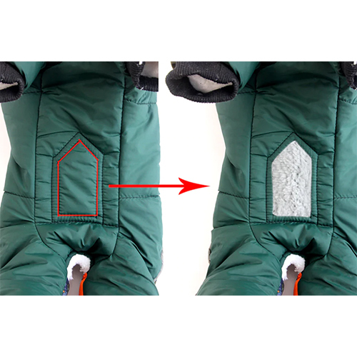 Full Bodied Dog Jacket Winter Coat Waterproof Windproof Ultimate Dog Snowsuit-gladdween