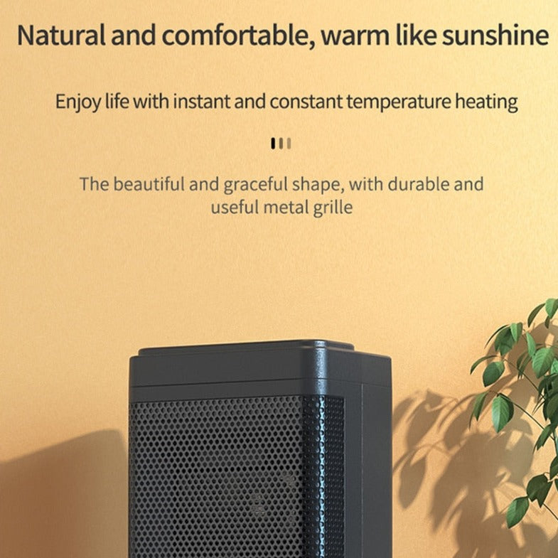 Space Heater With Fan & Thermostat 1500w/1200w-gladdween