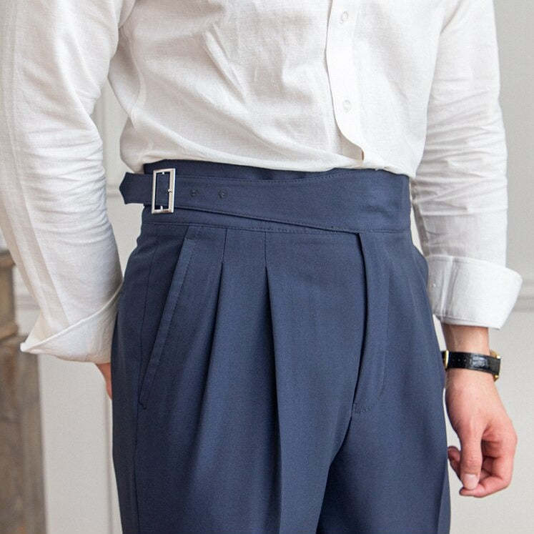 Classic Buckle Pants