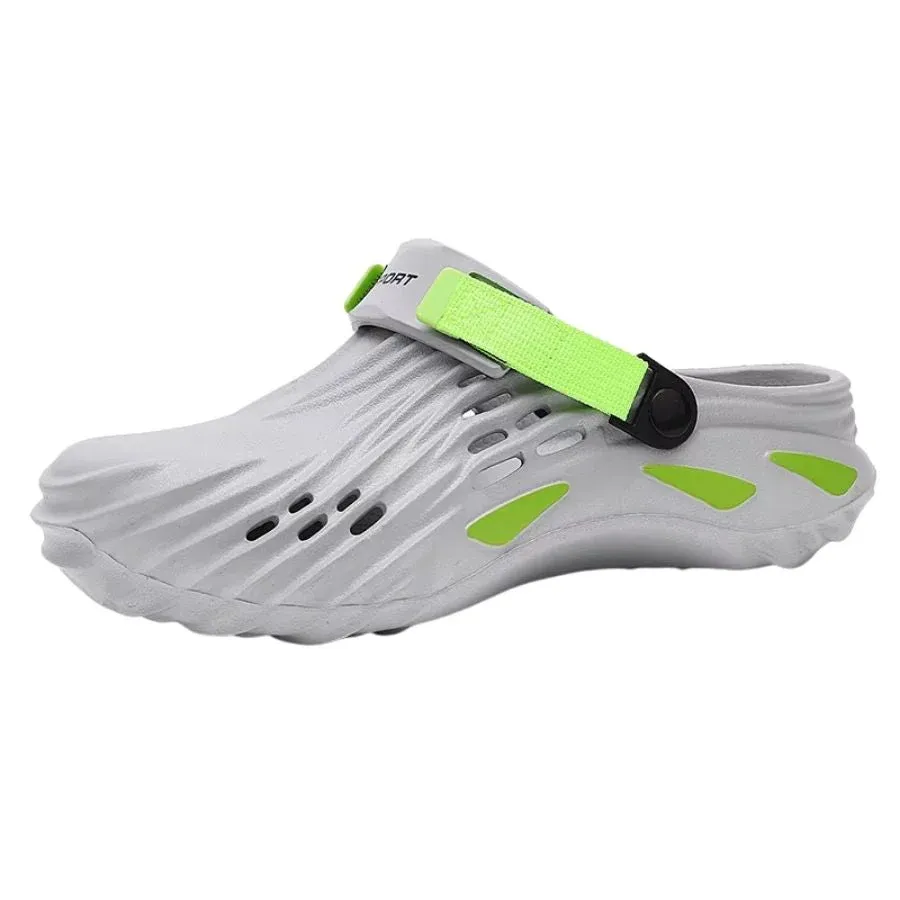 Orthopedic Garden Clogs for Men Non-Slip Lightweight Sport Sandals with Arch Support