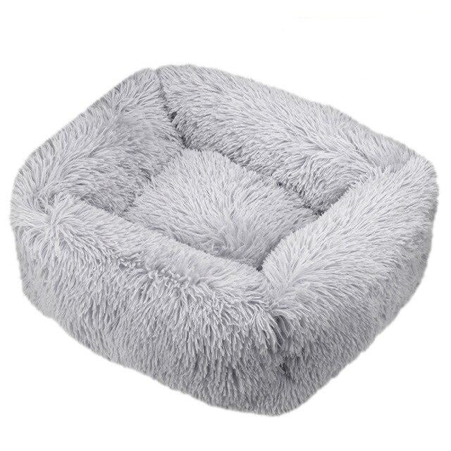 Plush Donut Dog Bed - Cosy Calming Pet Bed-gladdween