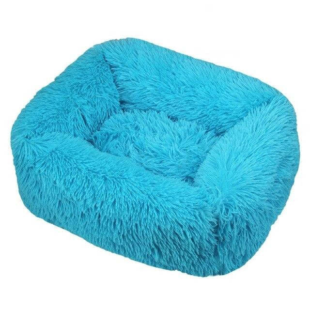 Plush Donut Dog Bed - Cosy Calming Pet Bed-gladdween