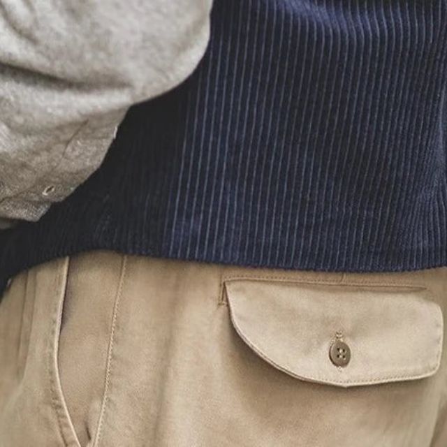 Harrison - Gurkha trousers with pleated front