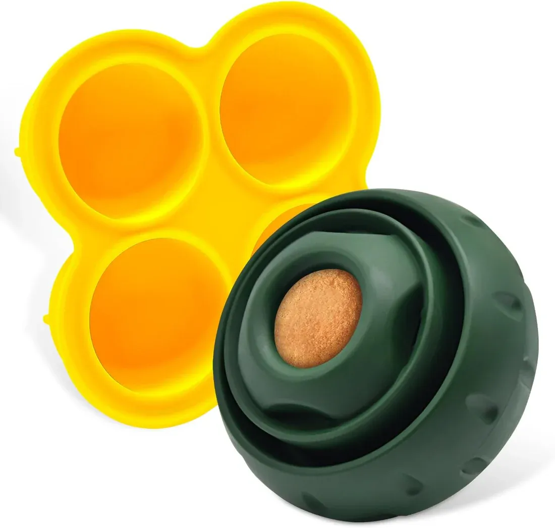 Dog Treat Toy Ball Dispenser