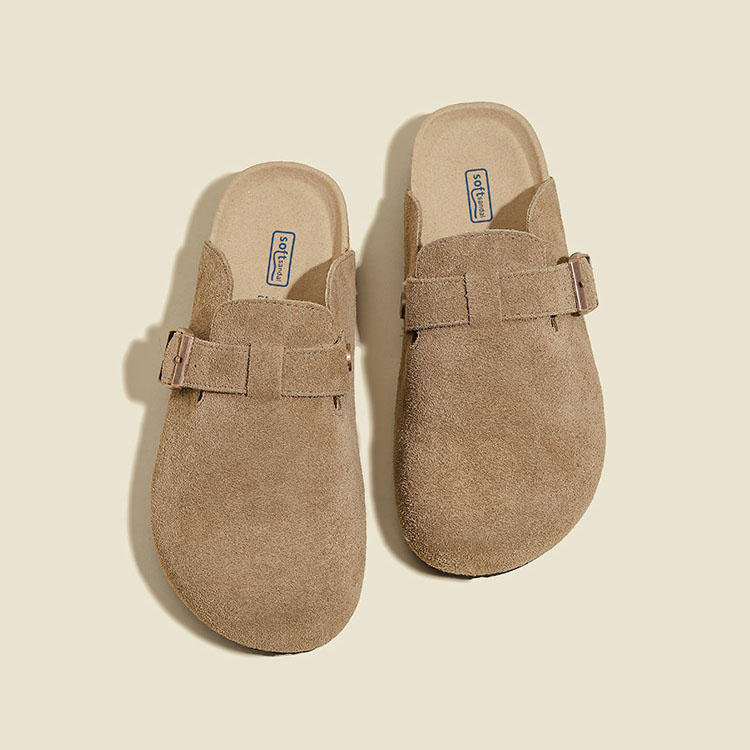 100% Vegan Suede Clogs