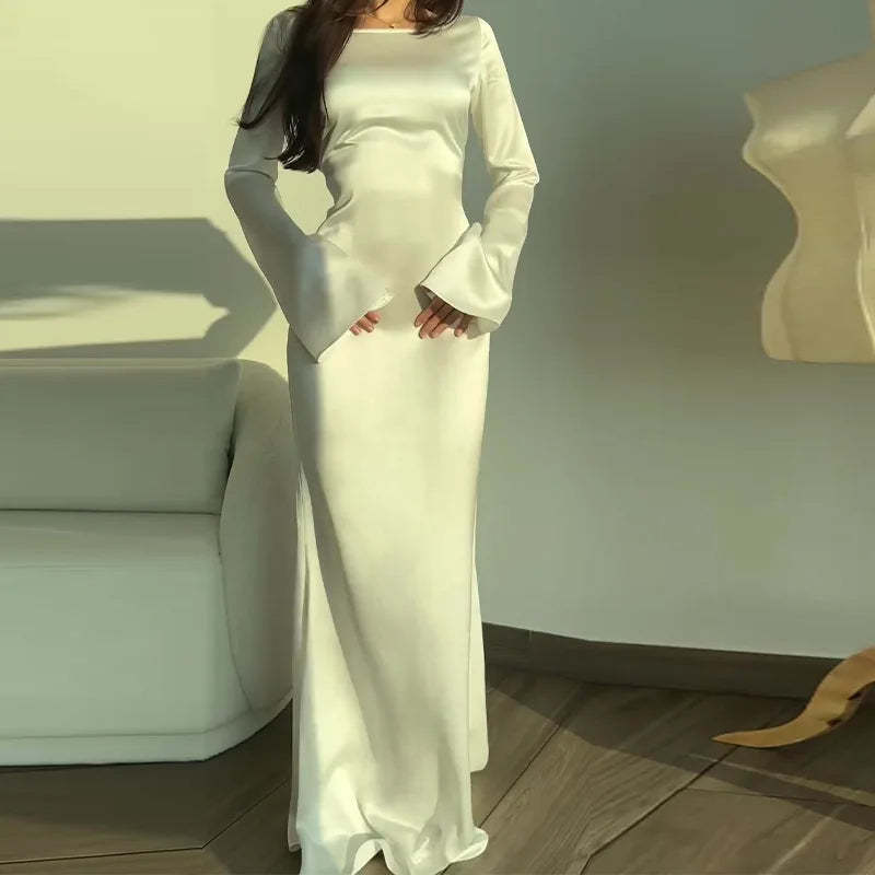 Long Sleeve Slouchy Dress