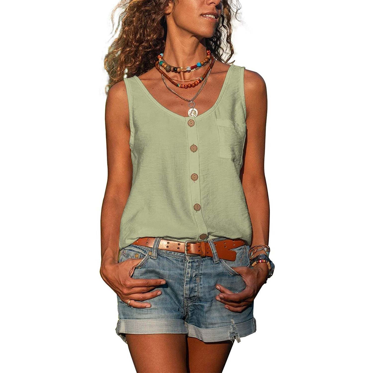 Ibiza Fashion Elegant Women's Tank Top