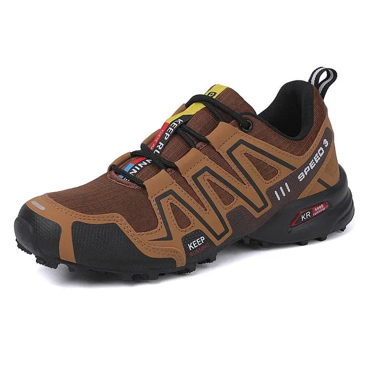 Men's Outdoor sports Breathable mesh anti-skid travel shoes