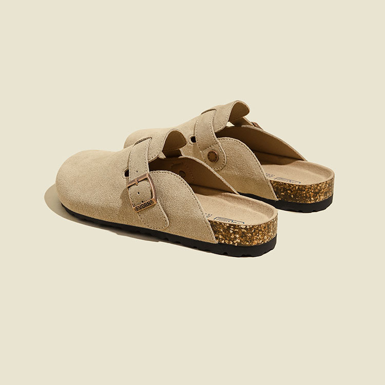 100% Vegan Suede Clogs