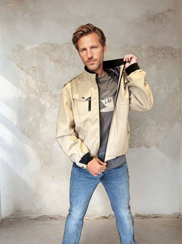 Autumn Cargo Cotton Military Jacket