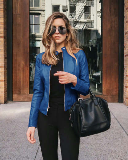 Yo Jacket - Elegant Chic Leather Jacket