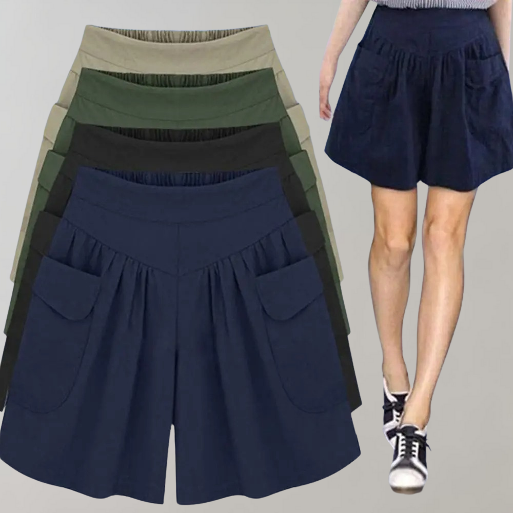 Jade - Shorts - Chic - High-Quality Cotton - For Everyday Use