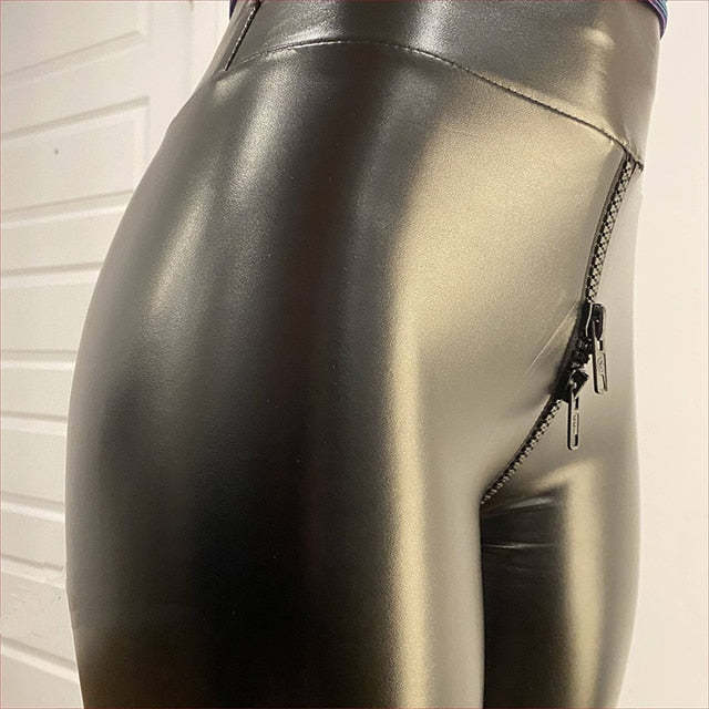 Indy - Matte Leather Pants